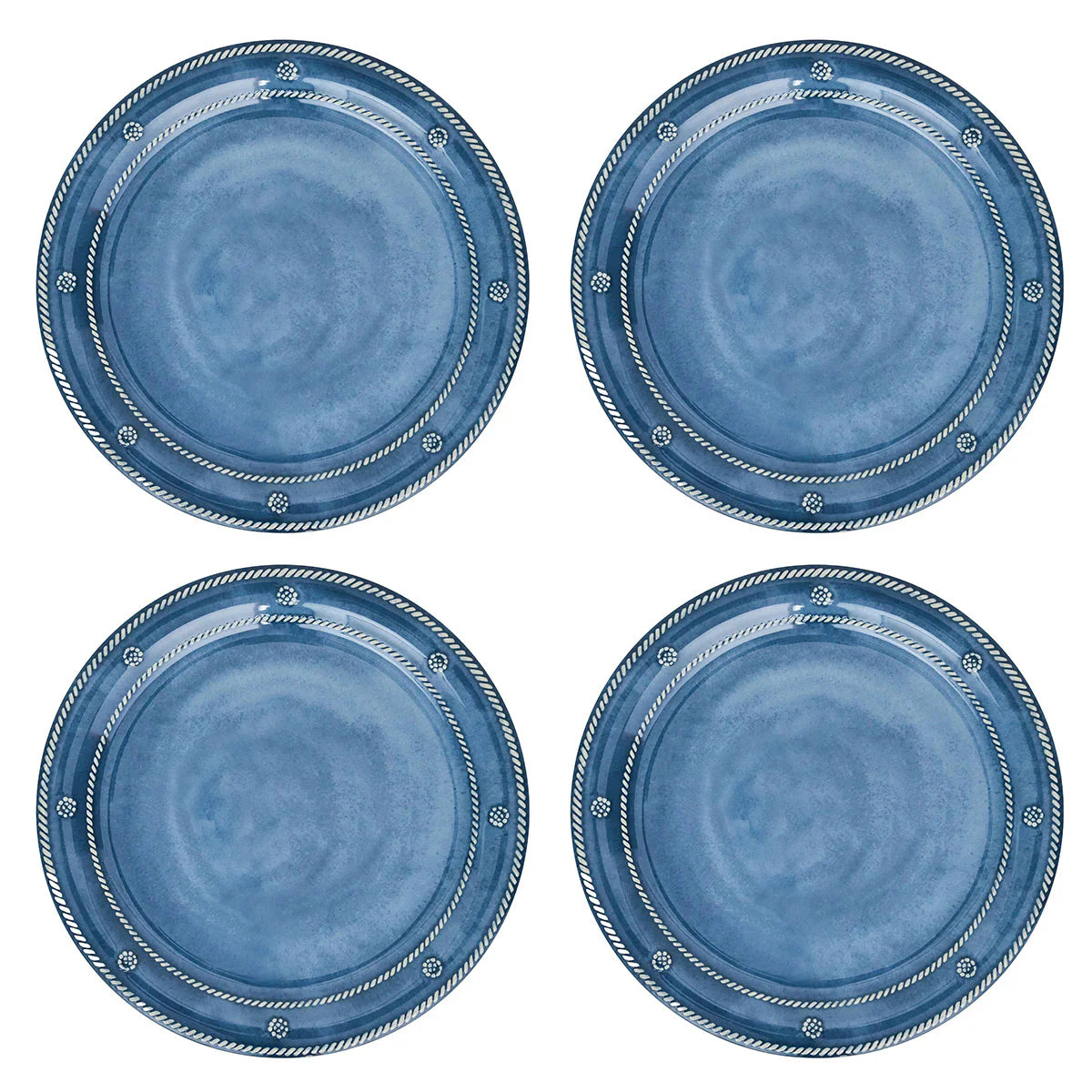 Berry & Thread Melamine Dinner Plate Set/4