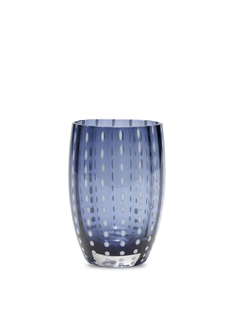 Zafferano America - Perle Tumbler: Cobalt Blue