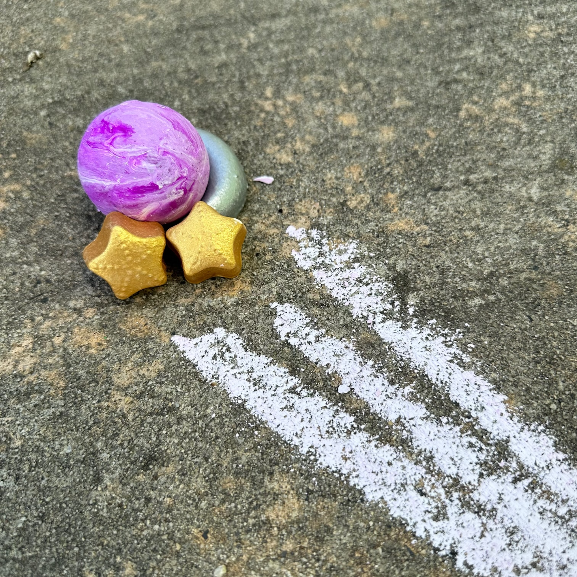 Assorted Mini Galaxy Sidewalk Chalk