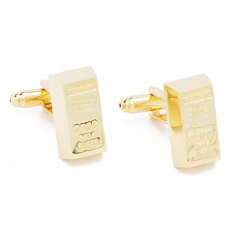 Gold Bar Cufflinks