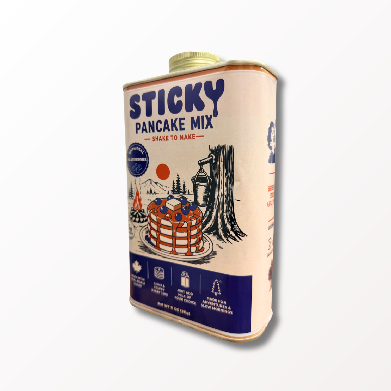 Sticky - Sticky Blueberry Pancake Mix