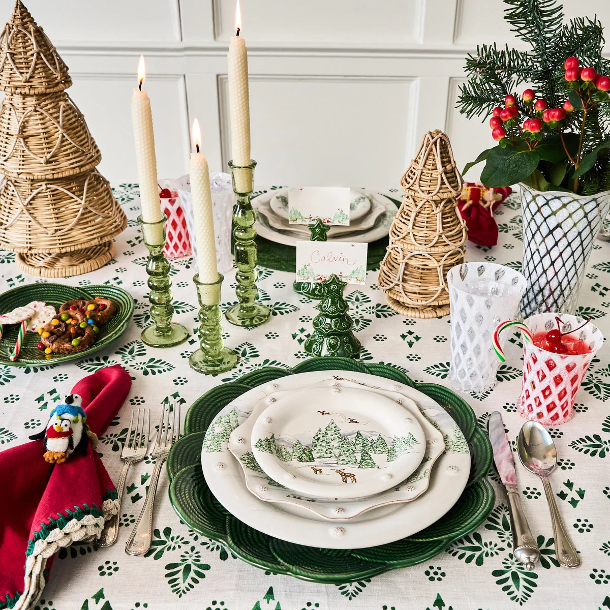 Berry & Thread North Pole Side/Cocktail Plate Set of 4