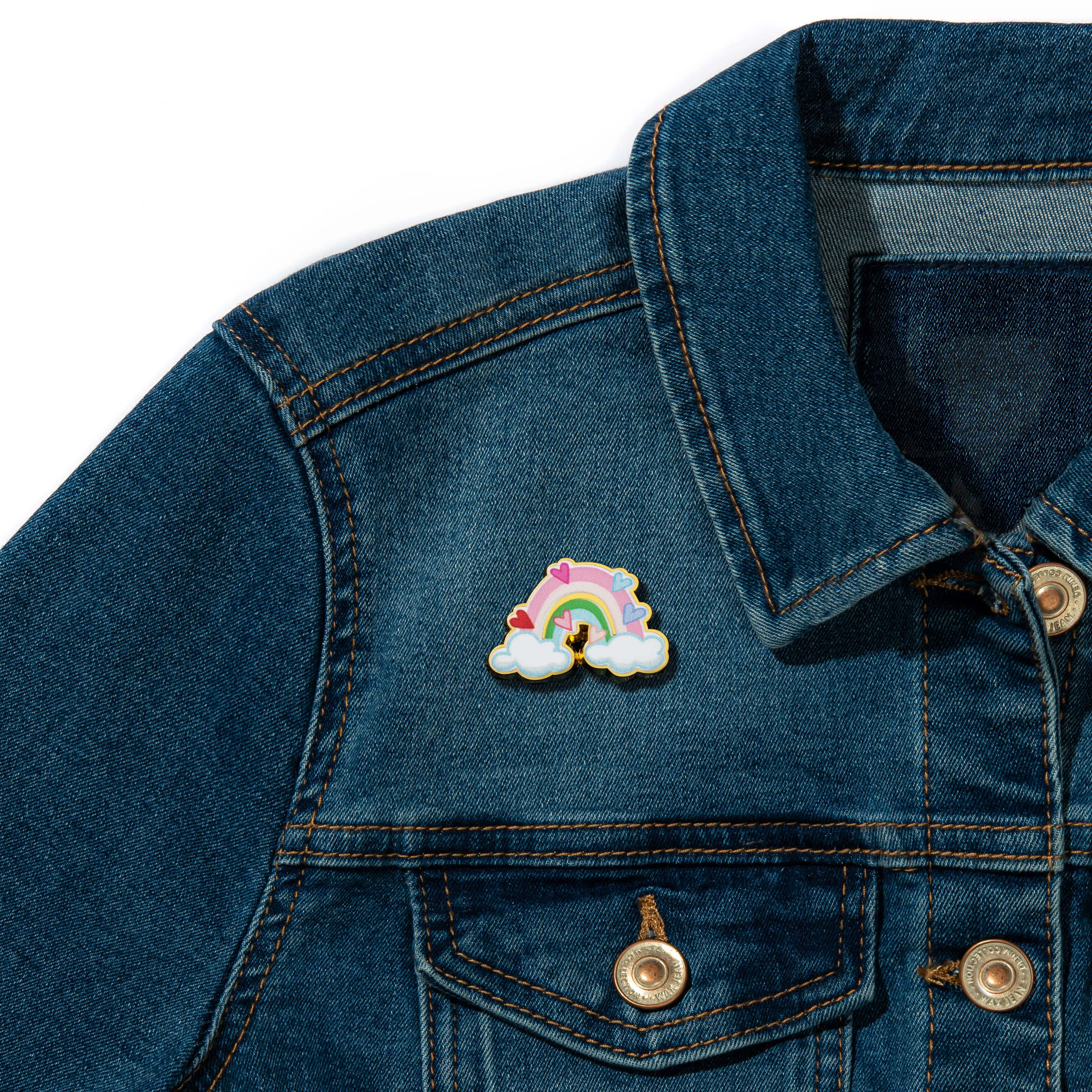 Rainbow Enamel Pin