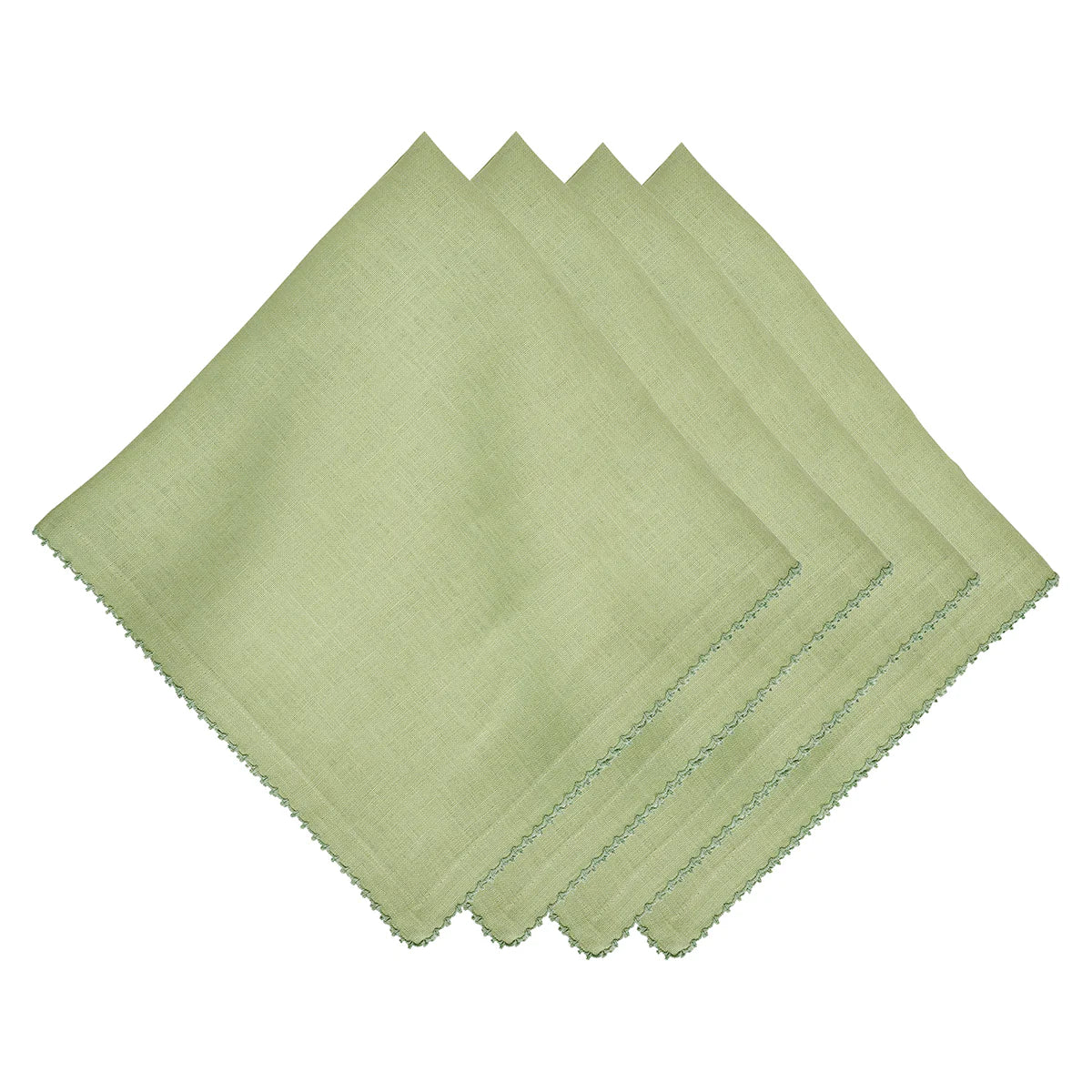 Berry Scallop Napkin Set/4