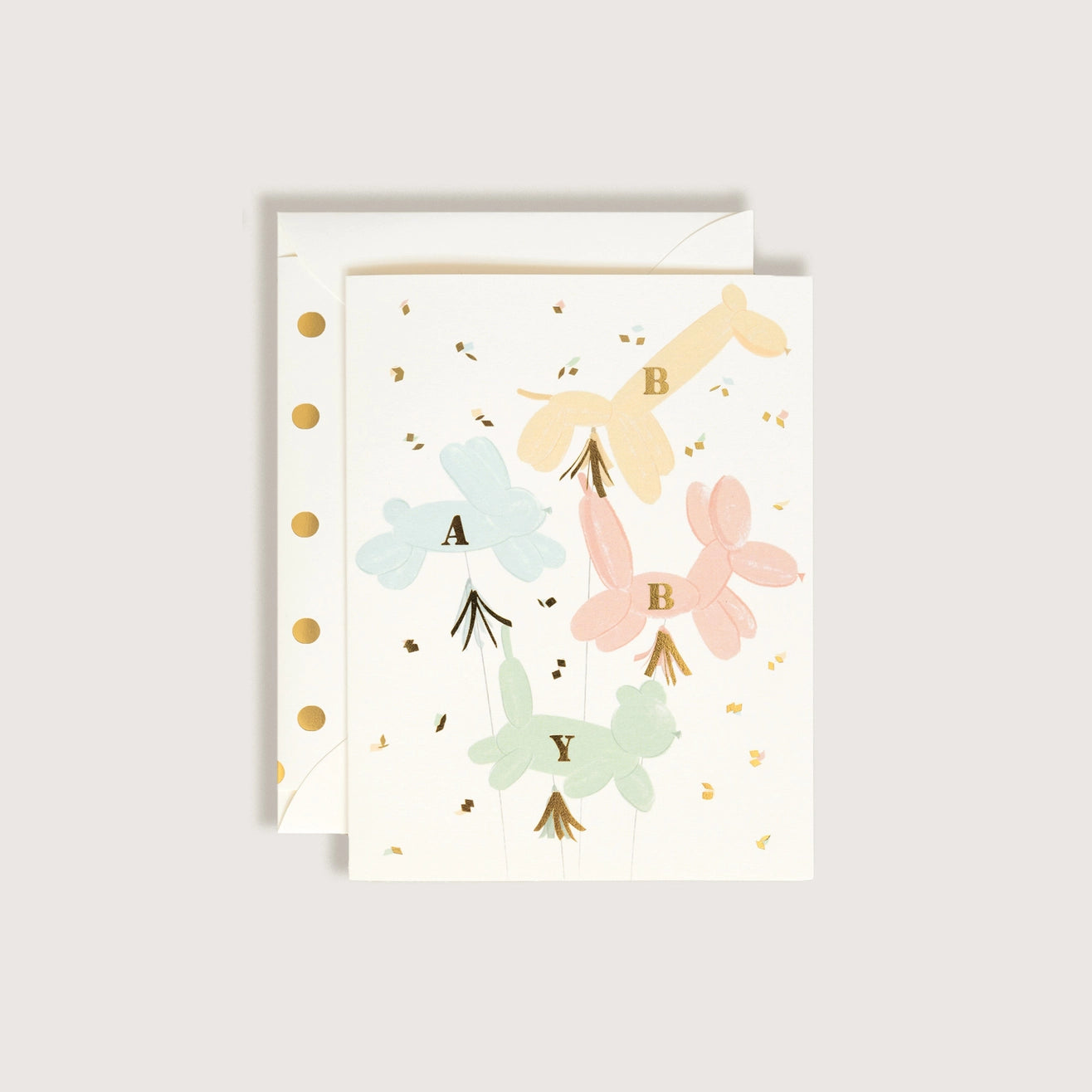 Animal Balloons Card
