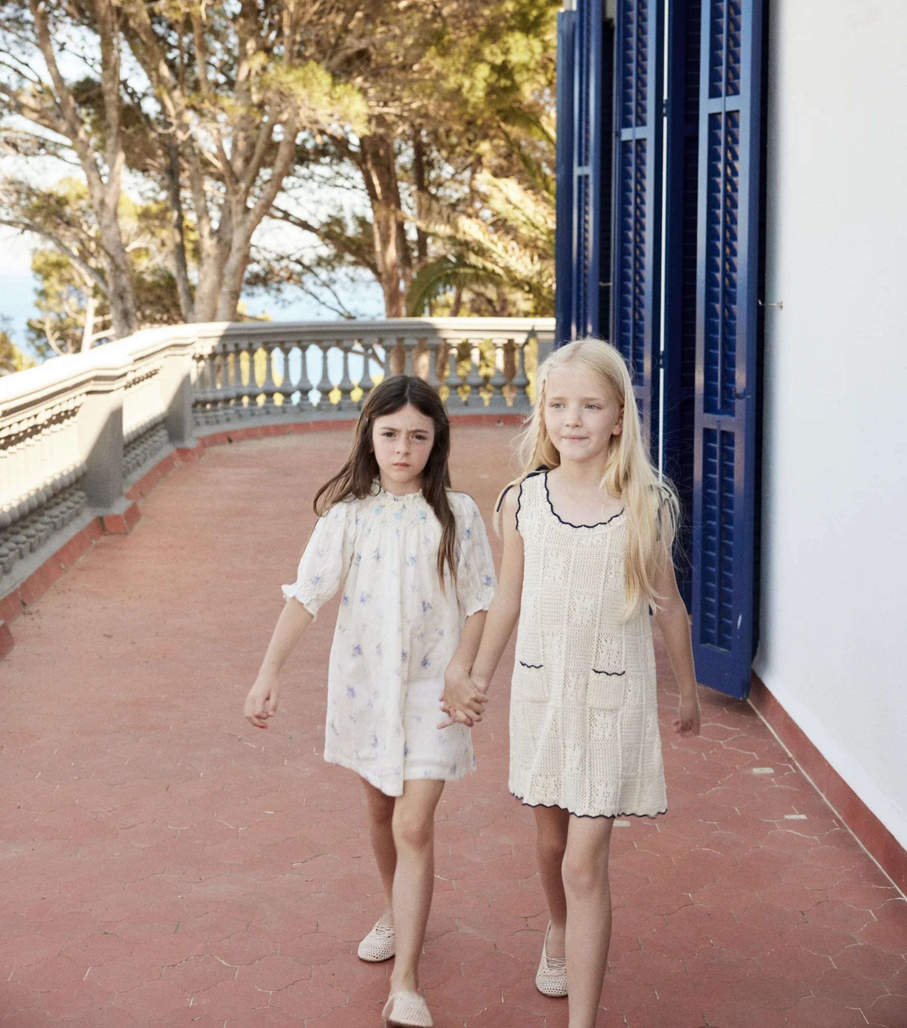 Elina Dress - Natural Lace Knit