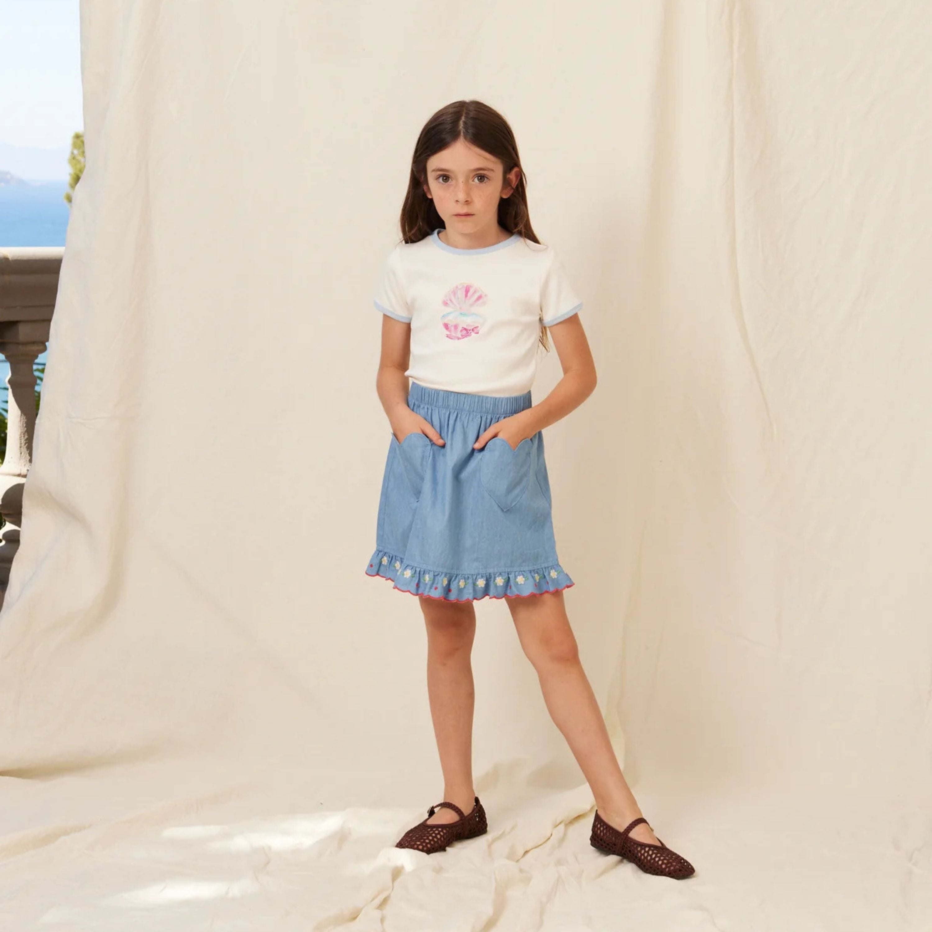 Lana Skirt - Denim
