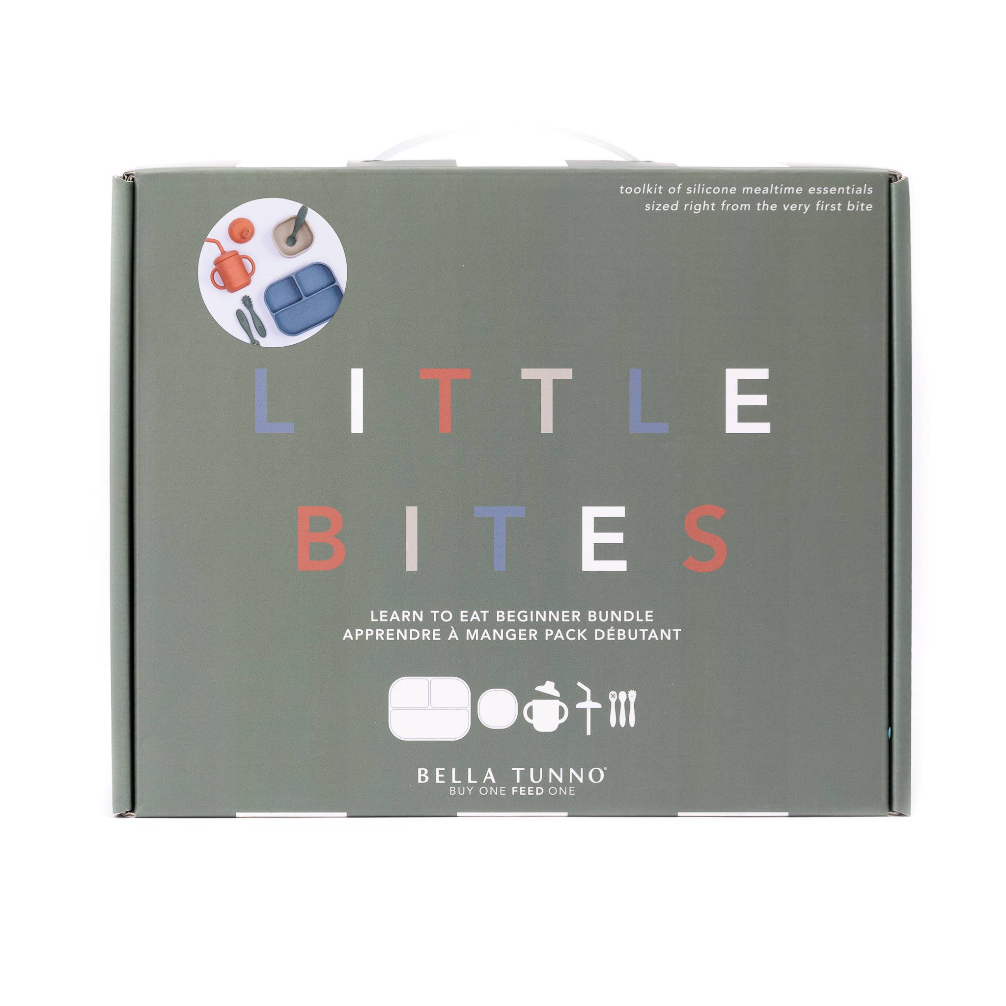 Jungle Safari Little Bites Set - Blue