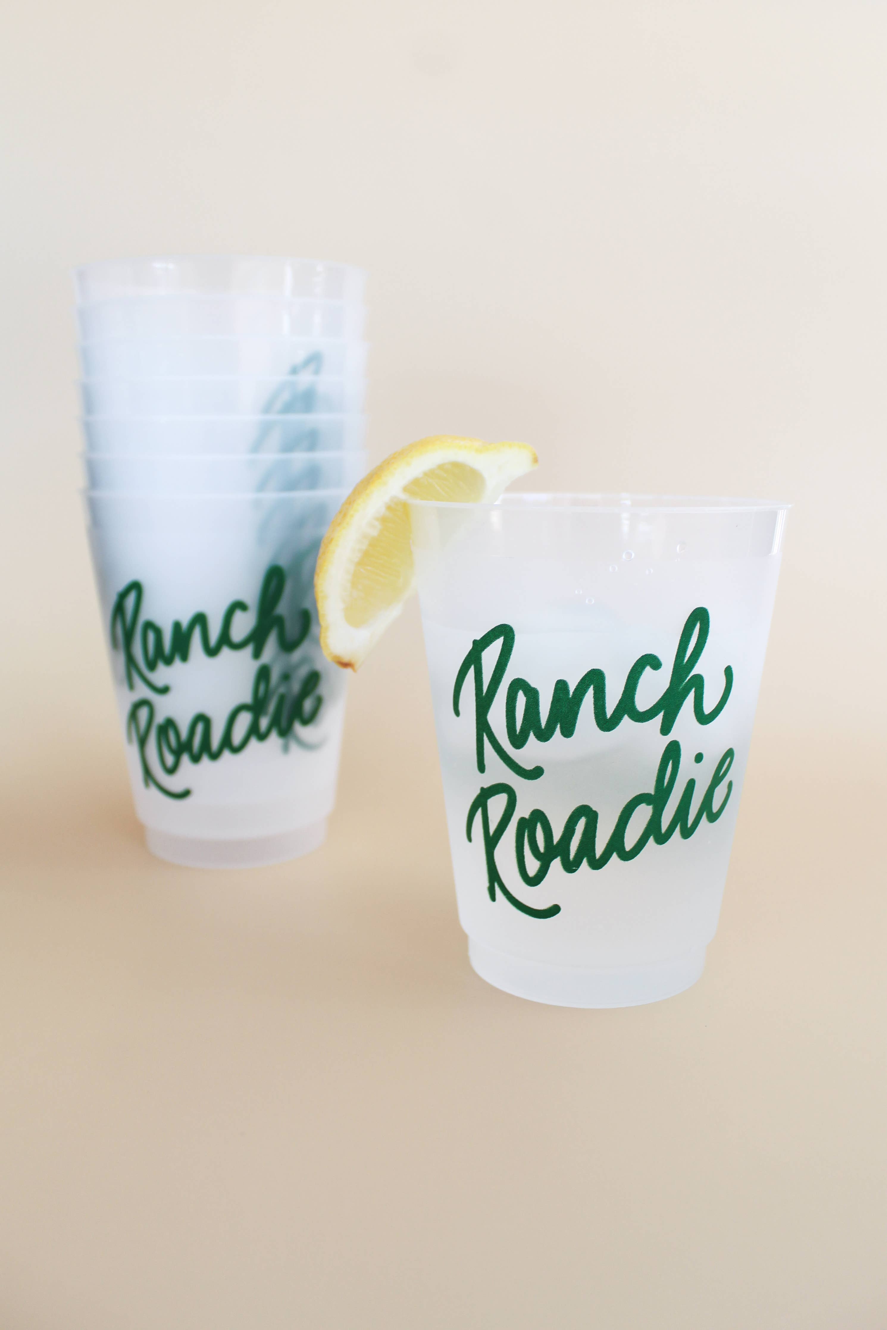 Birdie Mae Designs - Ranch Roadie | Frosted Acrylic 16oz Set of 8