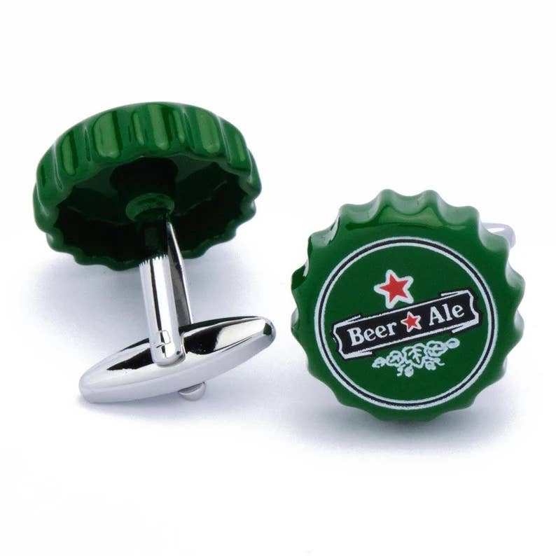 Beer Cap Cufflinks