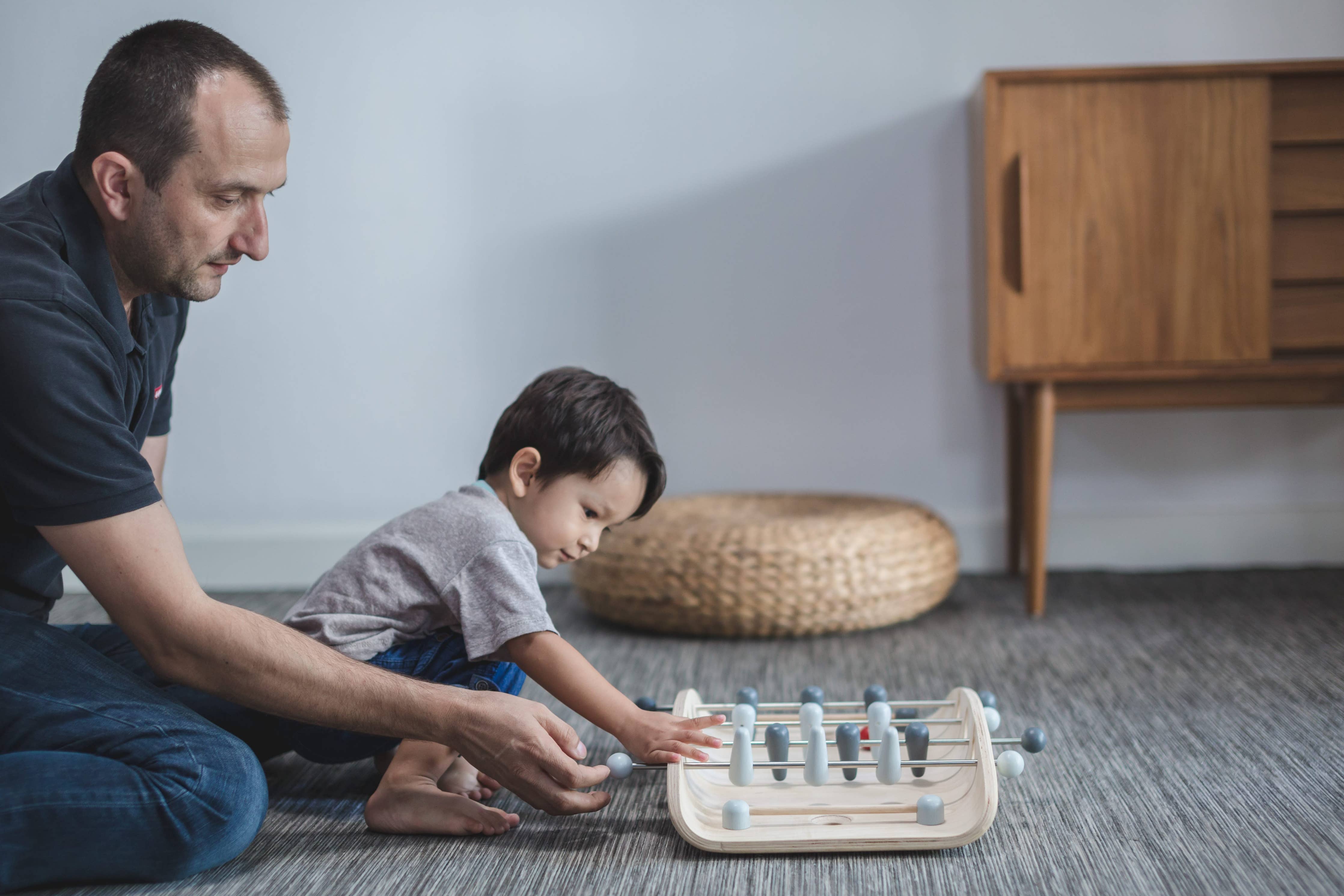 Classic Wooden Kids Soccer Game