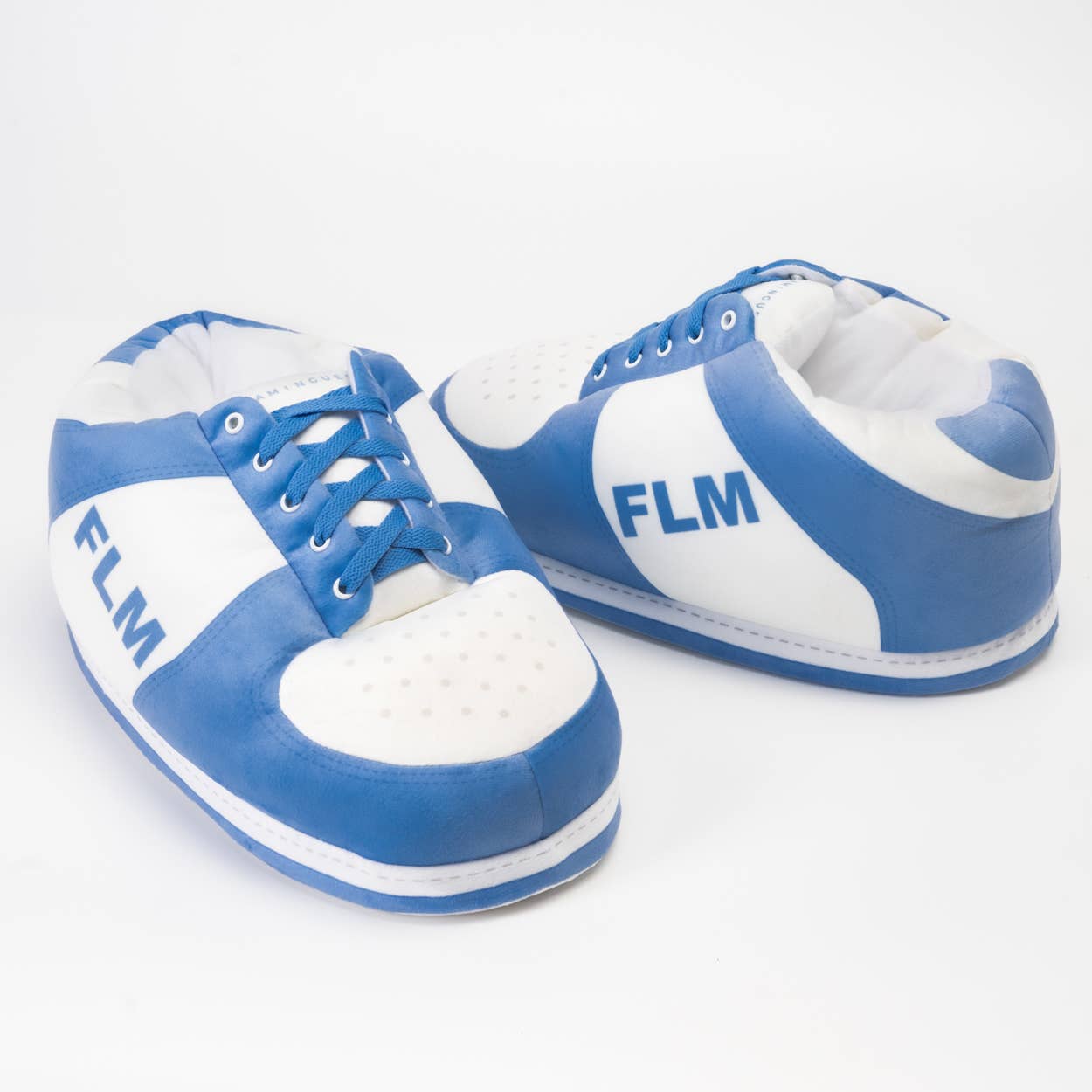 Casa Gigantes Blue Slipper Sneakers - Blue & White