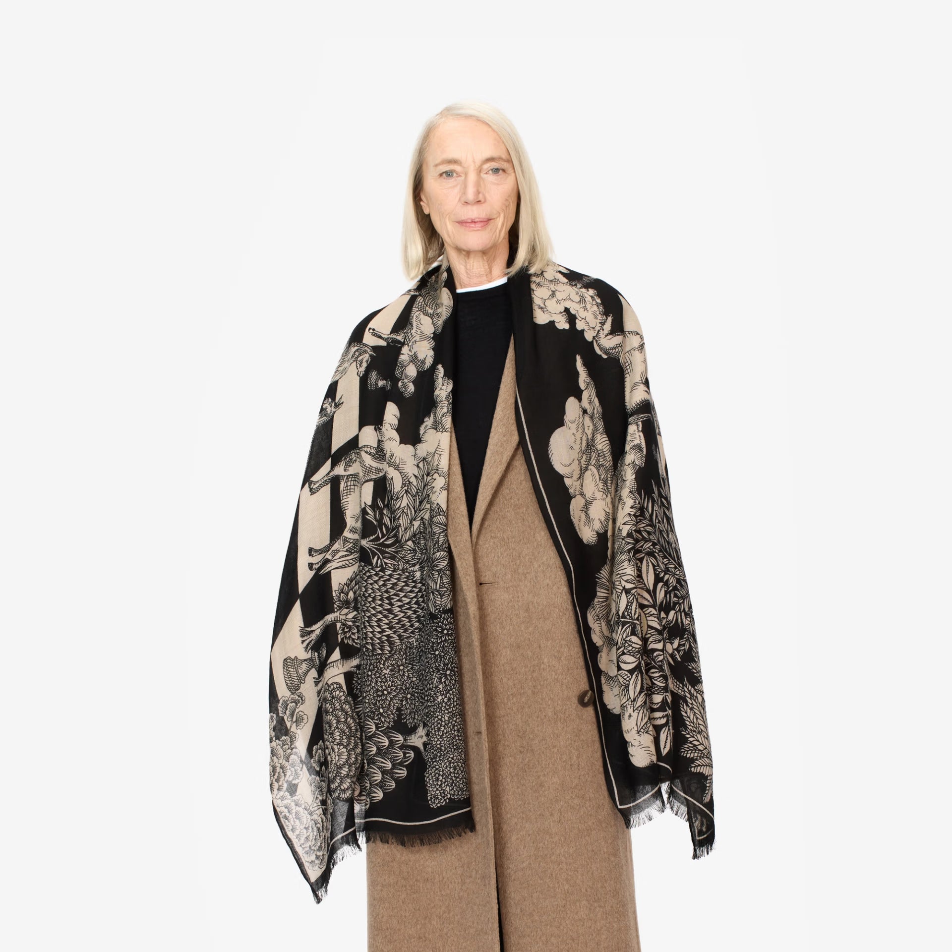 Scarf 55 - Magnus - Black
