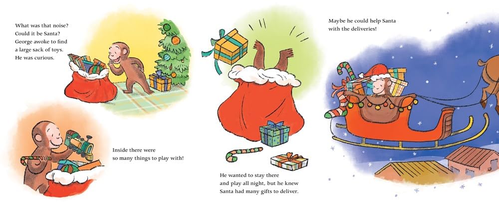 It's Christmas, Curious George!