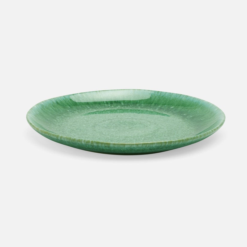 Eloise Reactive Emerald Dinner Plate Set of 4