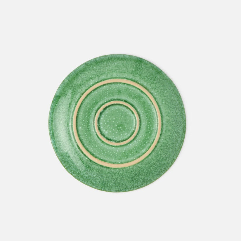 Eloise Reactive Emerald Dinner Plate Set of 4