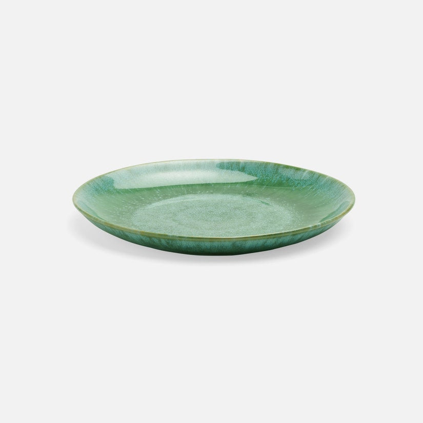 Eloise Reactive Emerald Bread Plate Set of 4