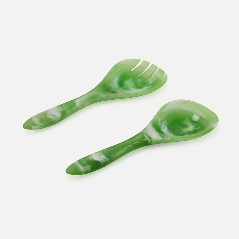 Laney Swirled Resin Servers - Green