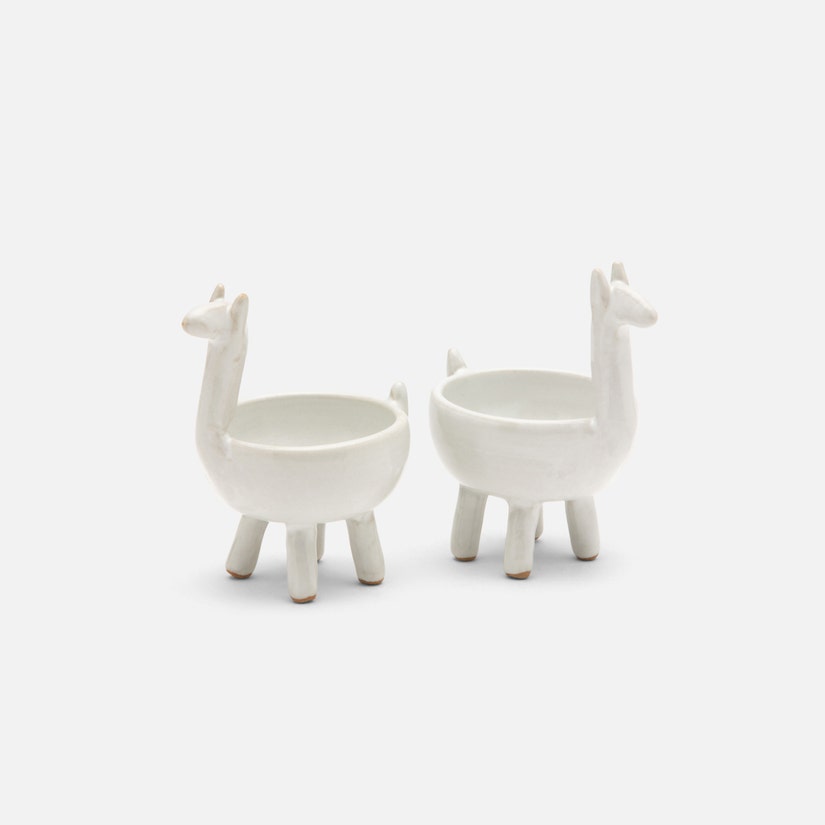 Percy Llama Pinch Bowls