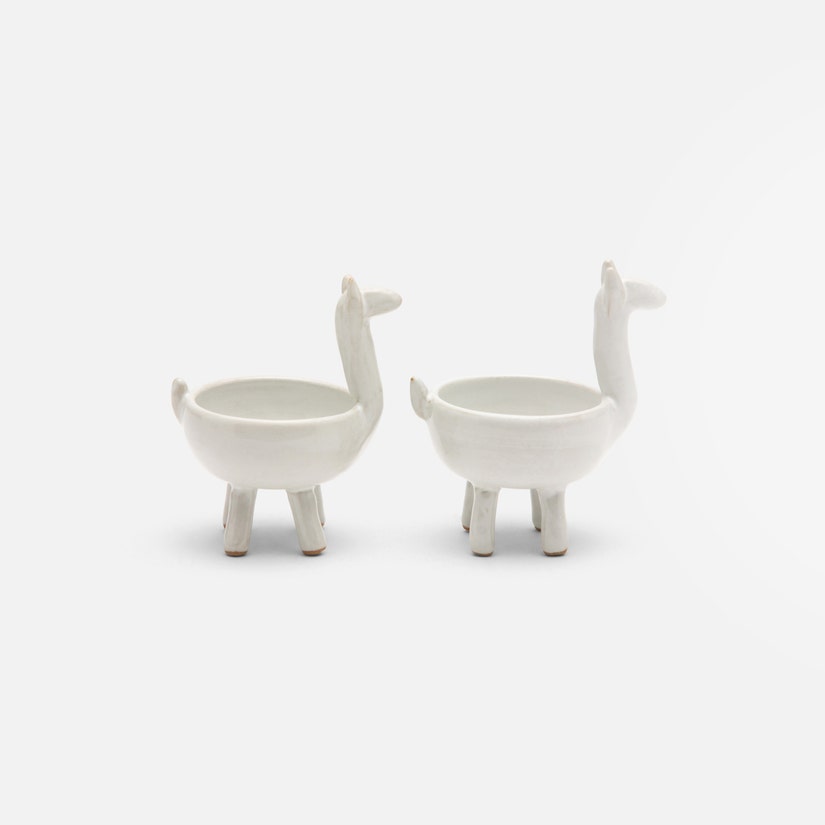Percy Llama Pinch Bowls