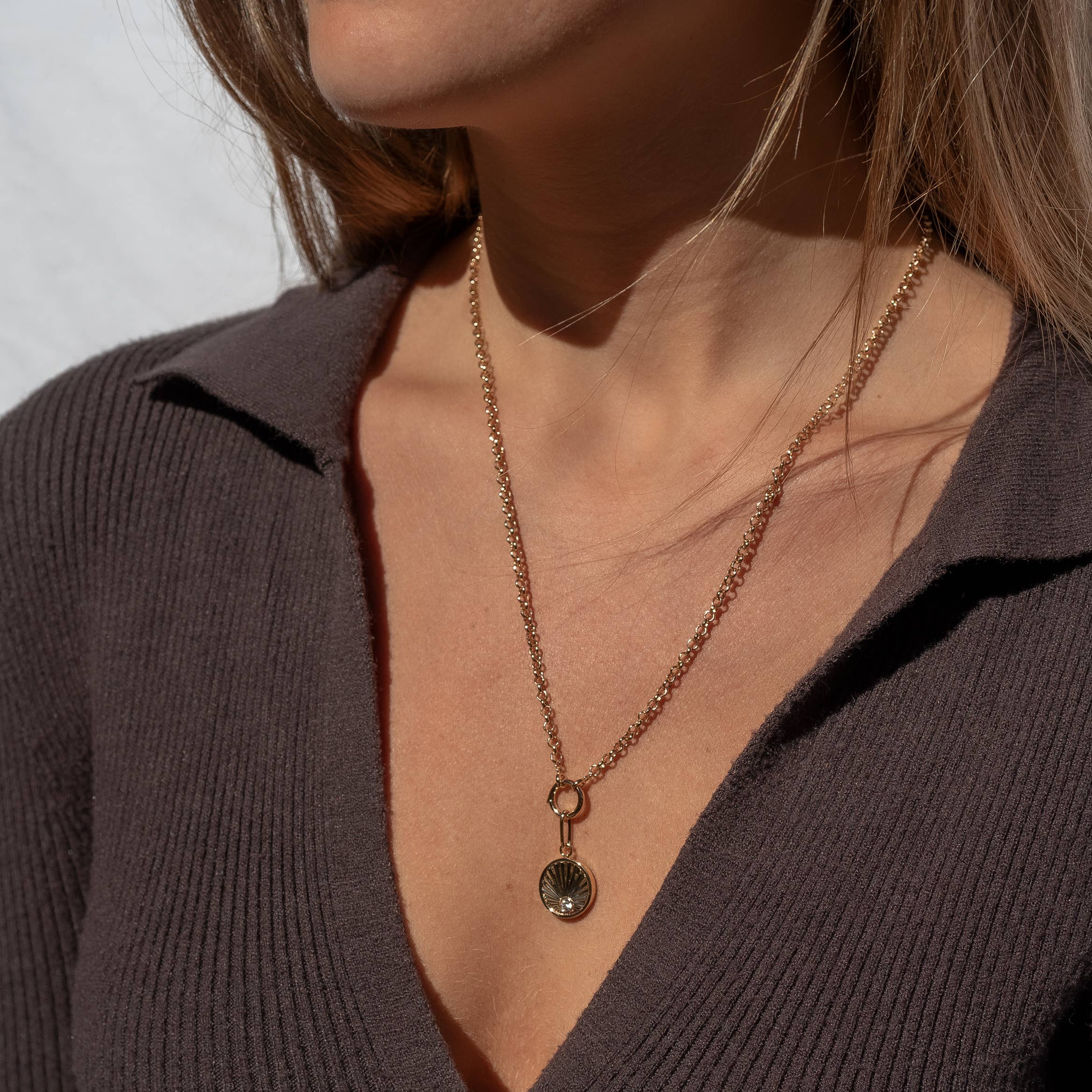 Birth of Venus Rolo Necklace