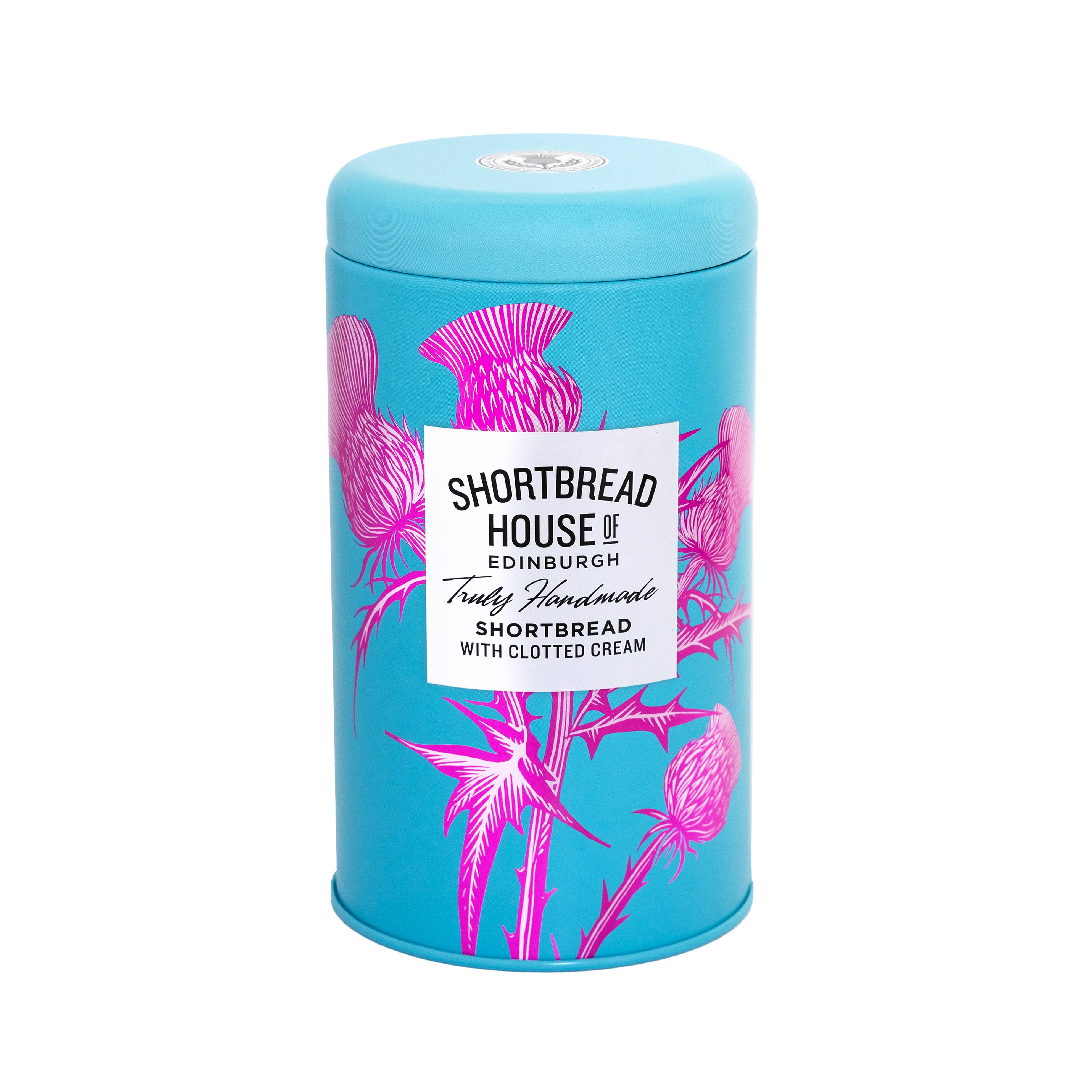 Shortbread House Tin - Clotted Cream
