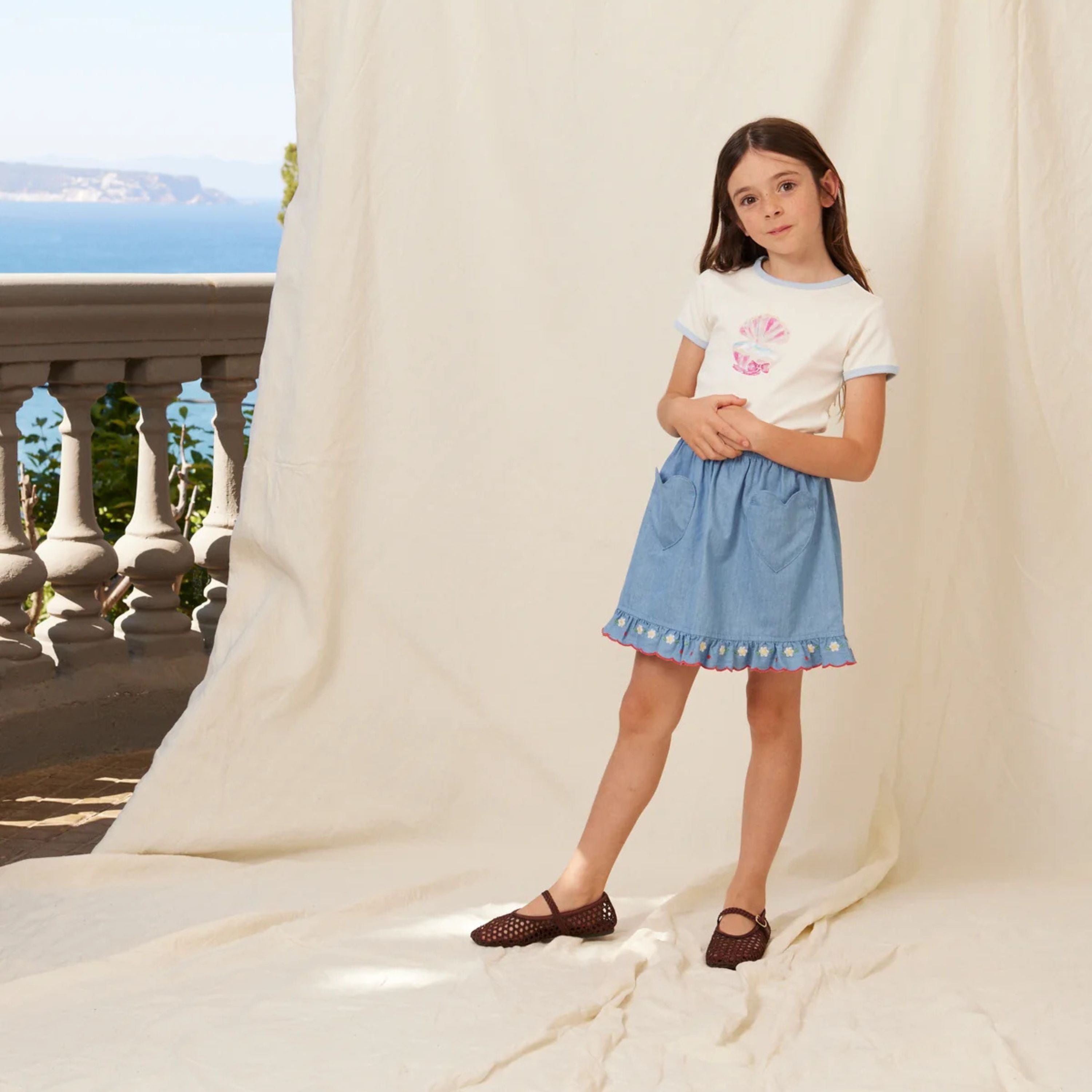 Lana Skirt - Denim