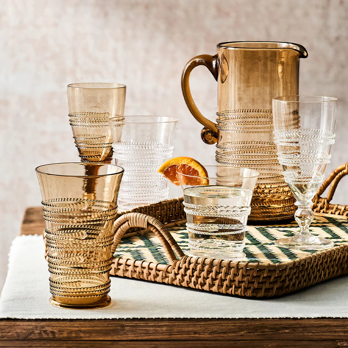 Ella Large Tumbler Set/4 - Amber