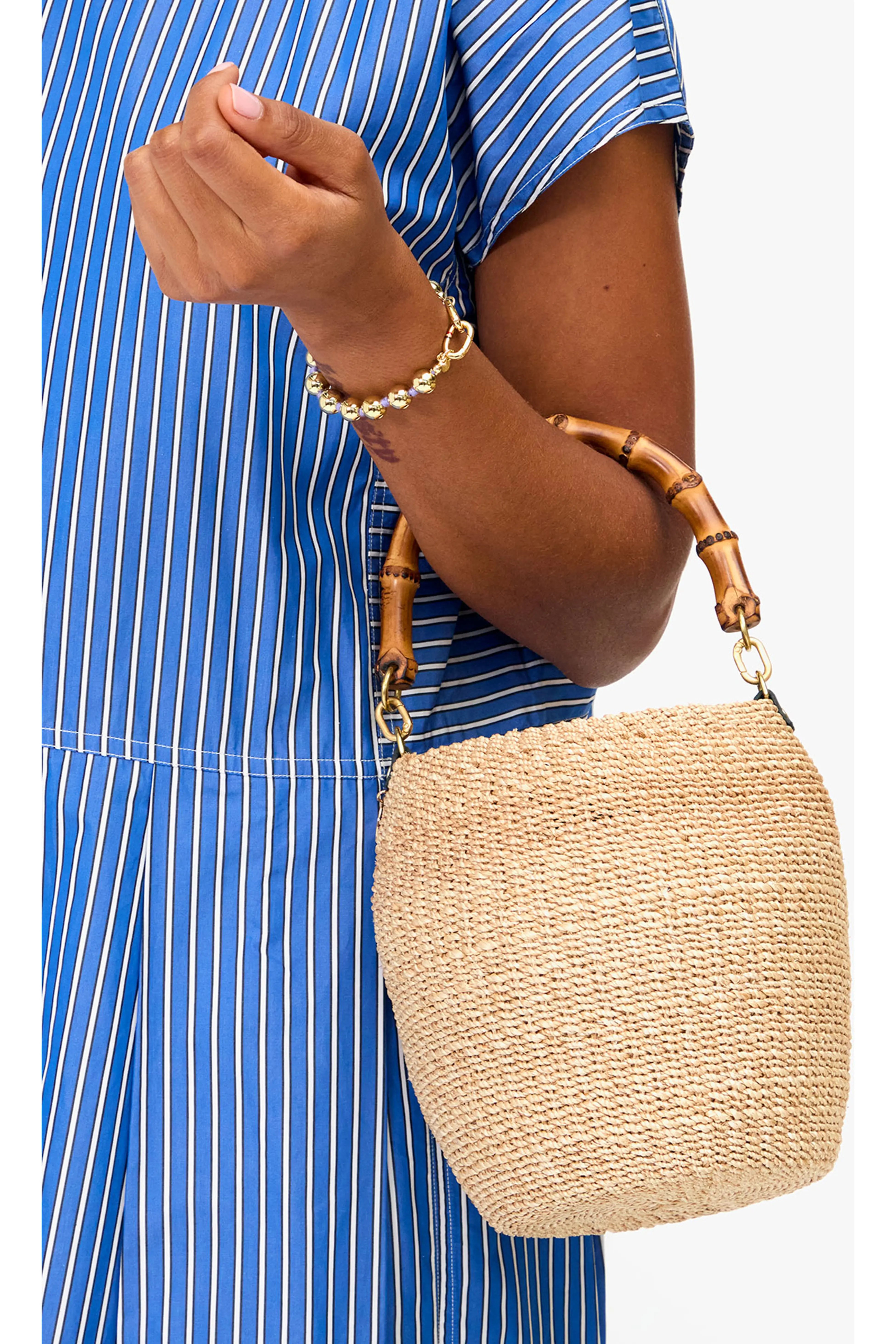 Pot de Miel w/ Bamboo Handle - Cream