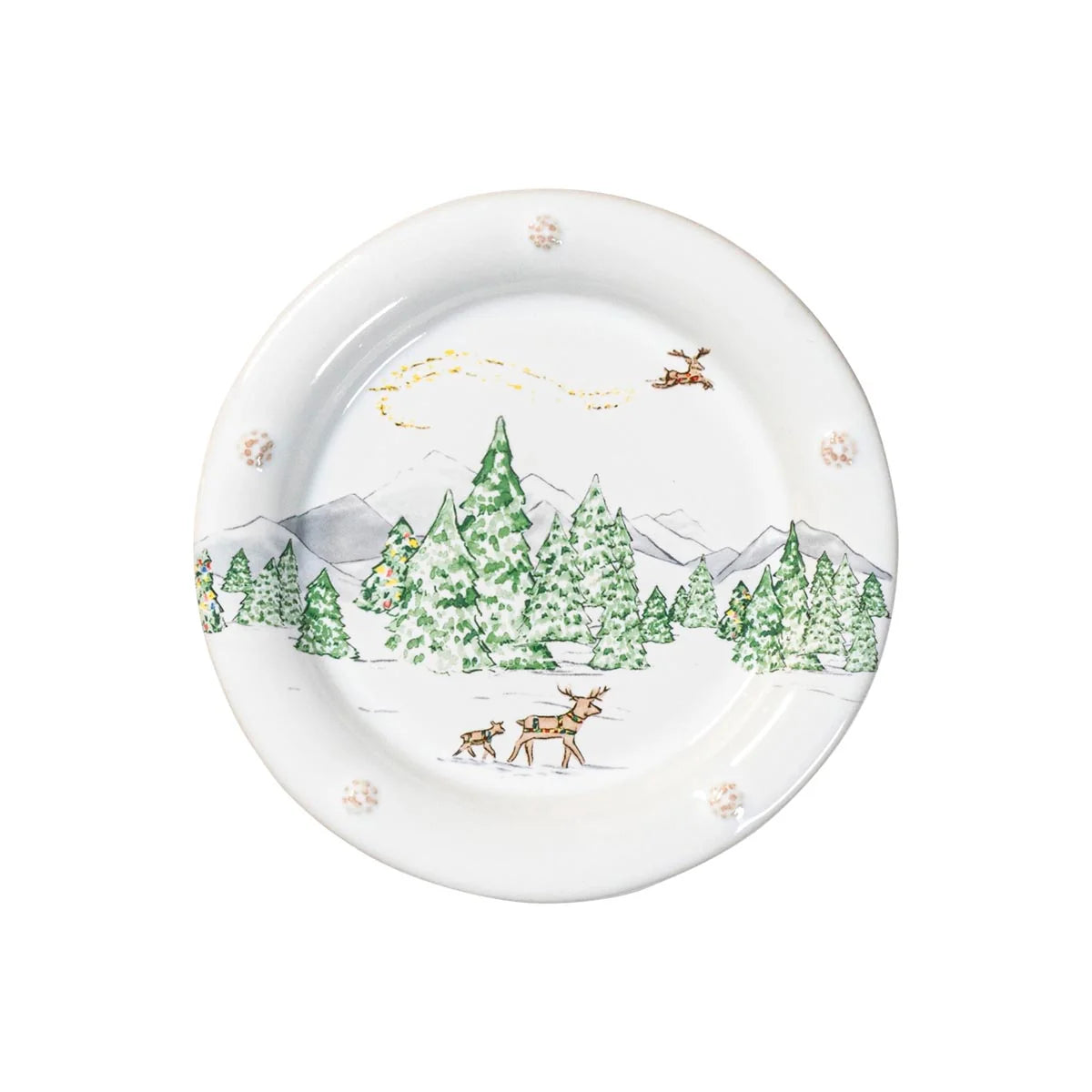 Berry & Thread North Pole Side/Cocktail Plate Set of 4
