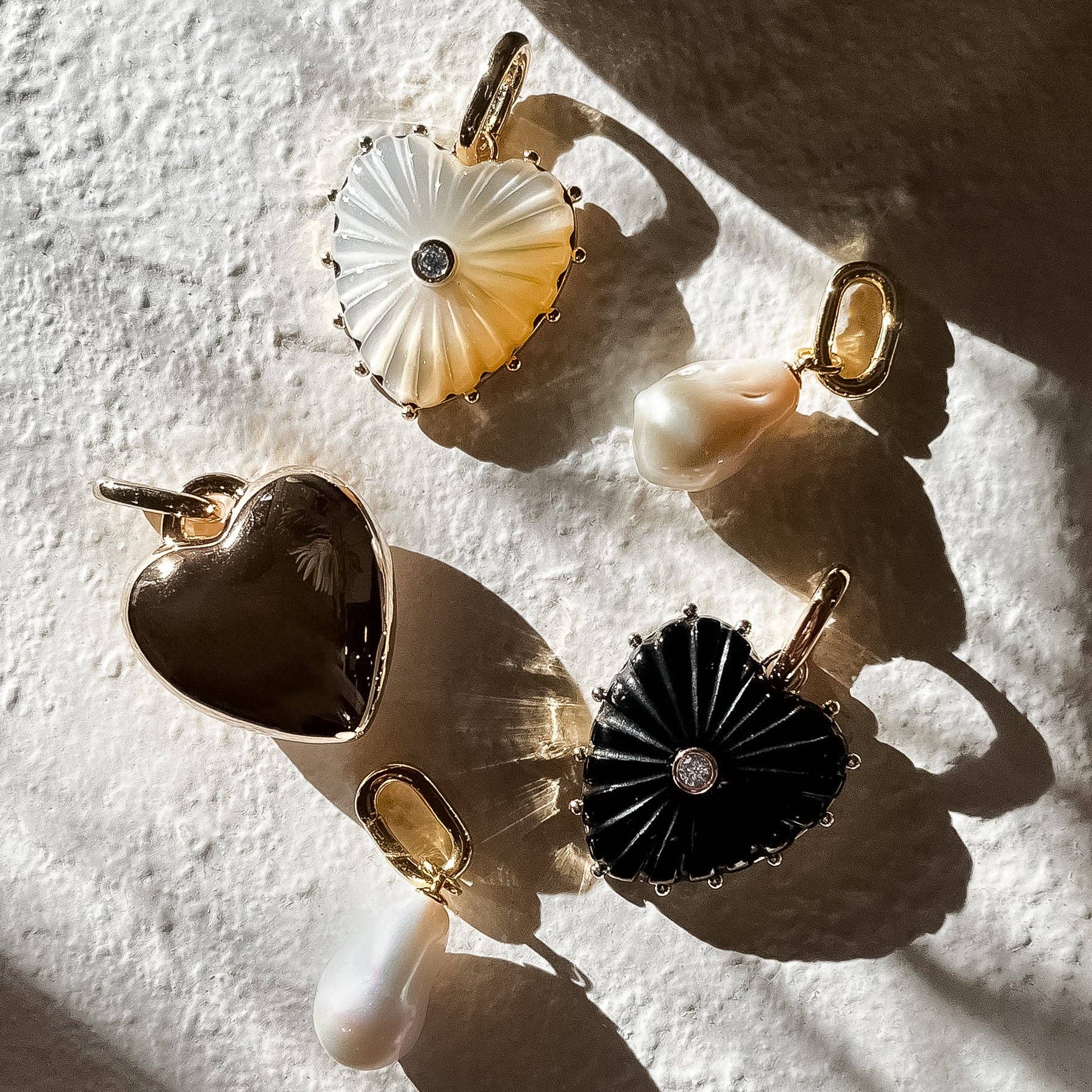 Malene Clip Charm - Onyx