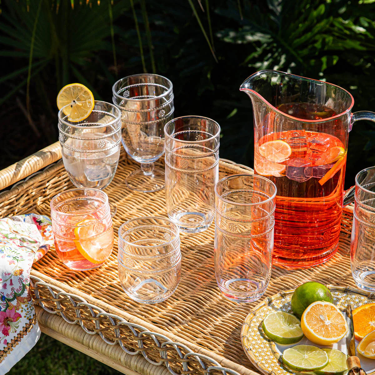 Isabella Acrylic Large Tumbler Set/4