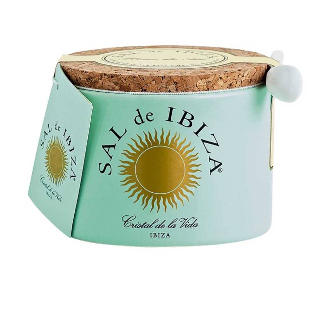LE GOURMET CENTRAL - Sal de Ibiza Fleur de Sel in Ceramic Jar
