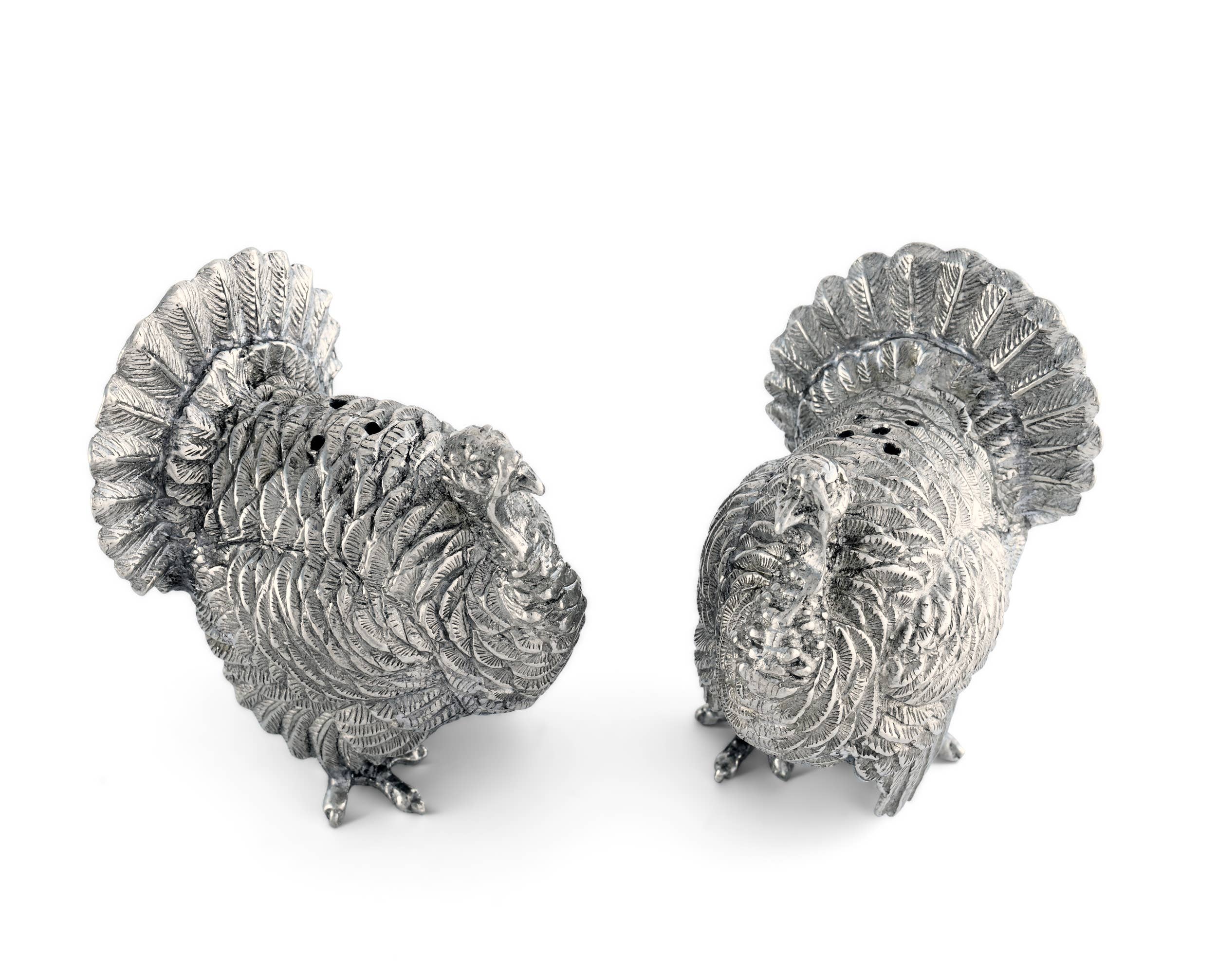 Pewter Salt & Pepper Set - Turkey