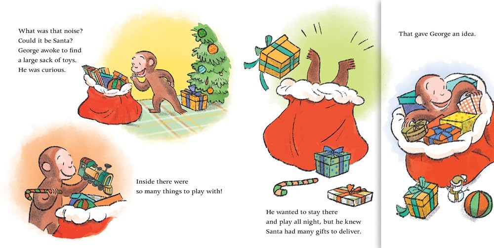 It's Christmas, Curious George!