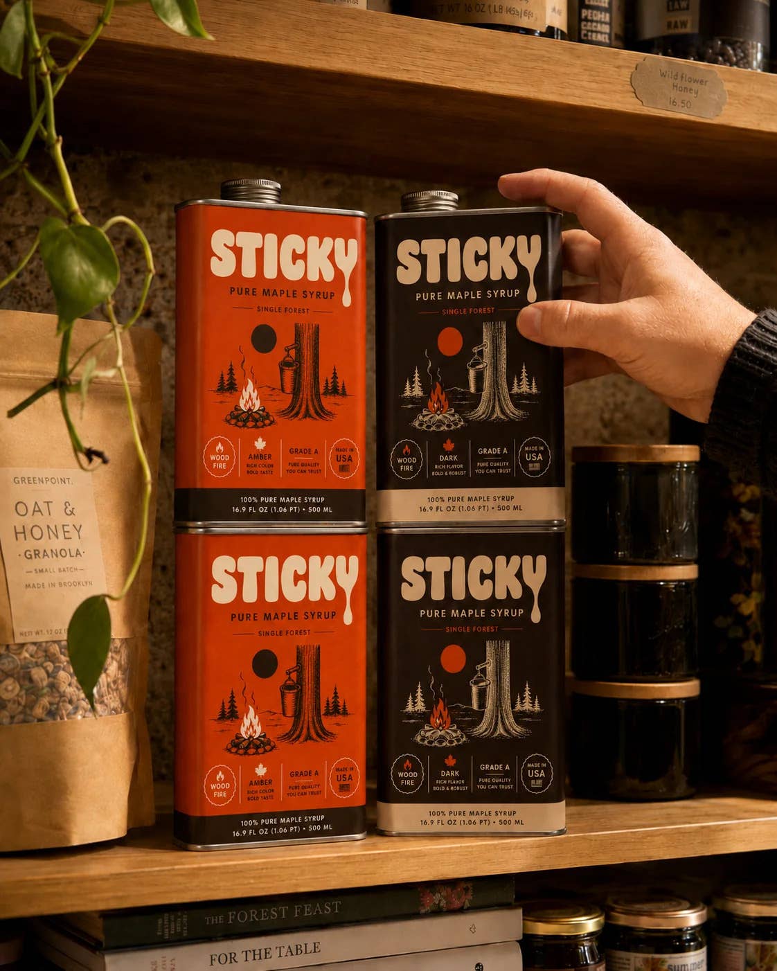 Sticky - Sticky Amber Maple Syrup: 8oz