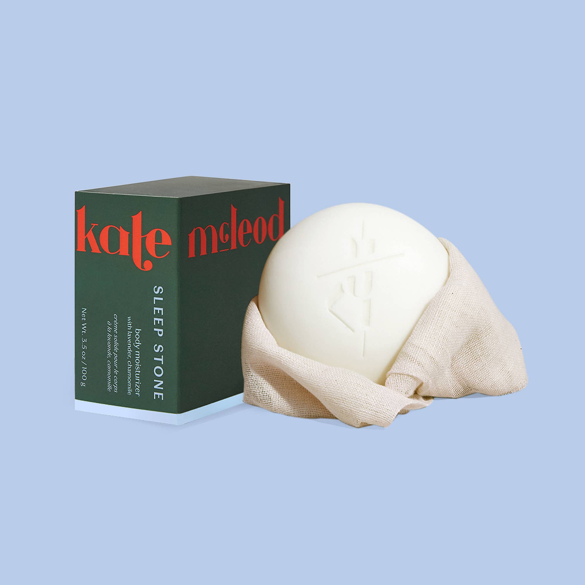Kate McLeod - Sleep Stone | Deep Moisturizing Lotion Bar: Refill (3.5 oz)