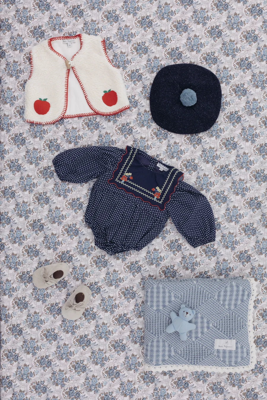 Apple Sherpa Baby Vest