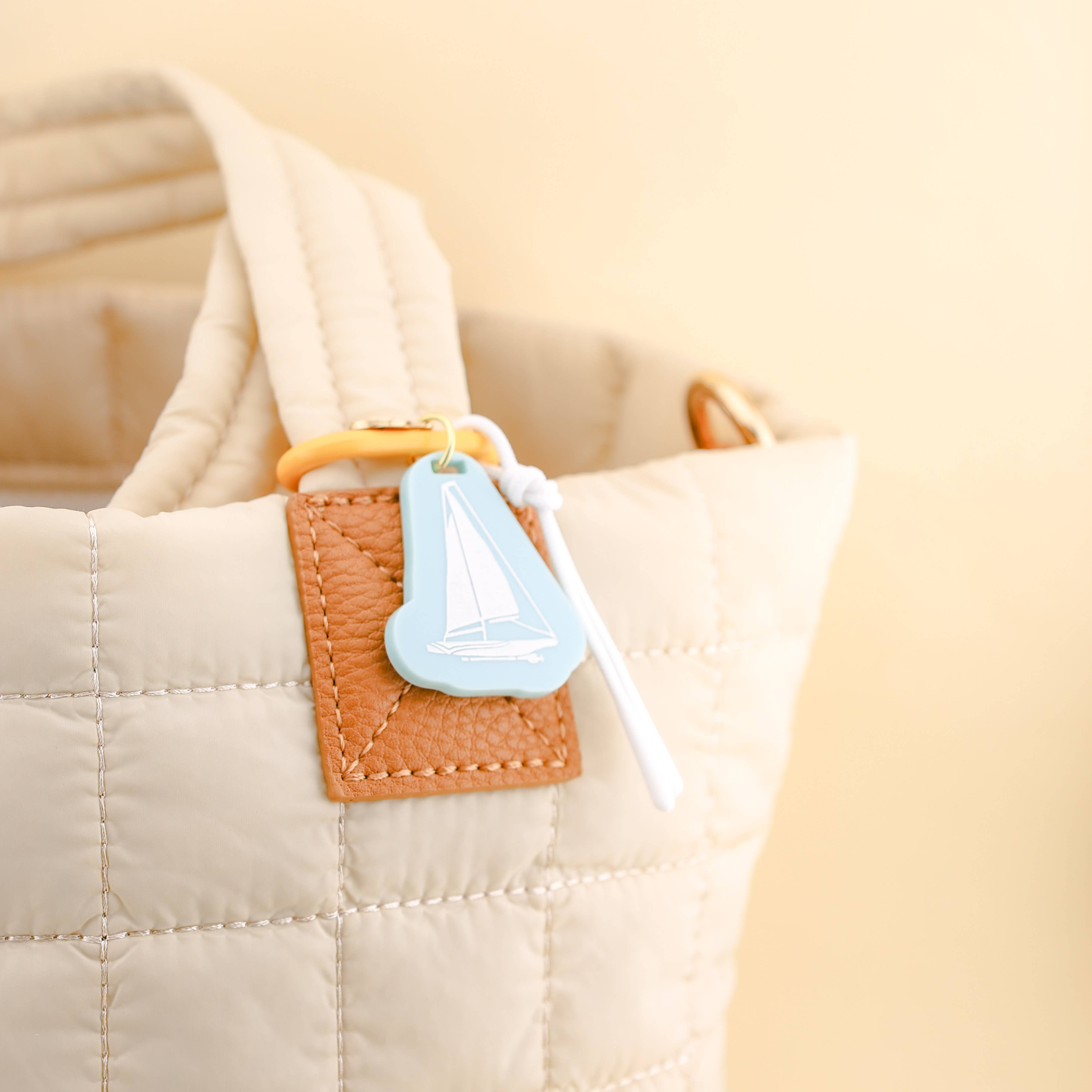 Freshwater Curated Goods™ - Sailboat Bag Charm