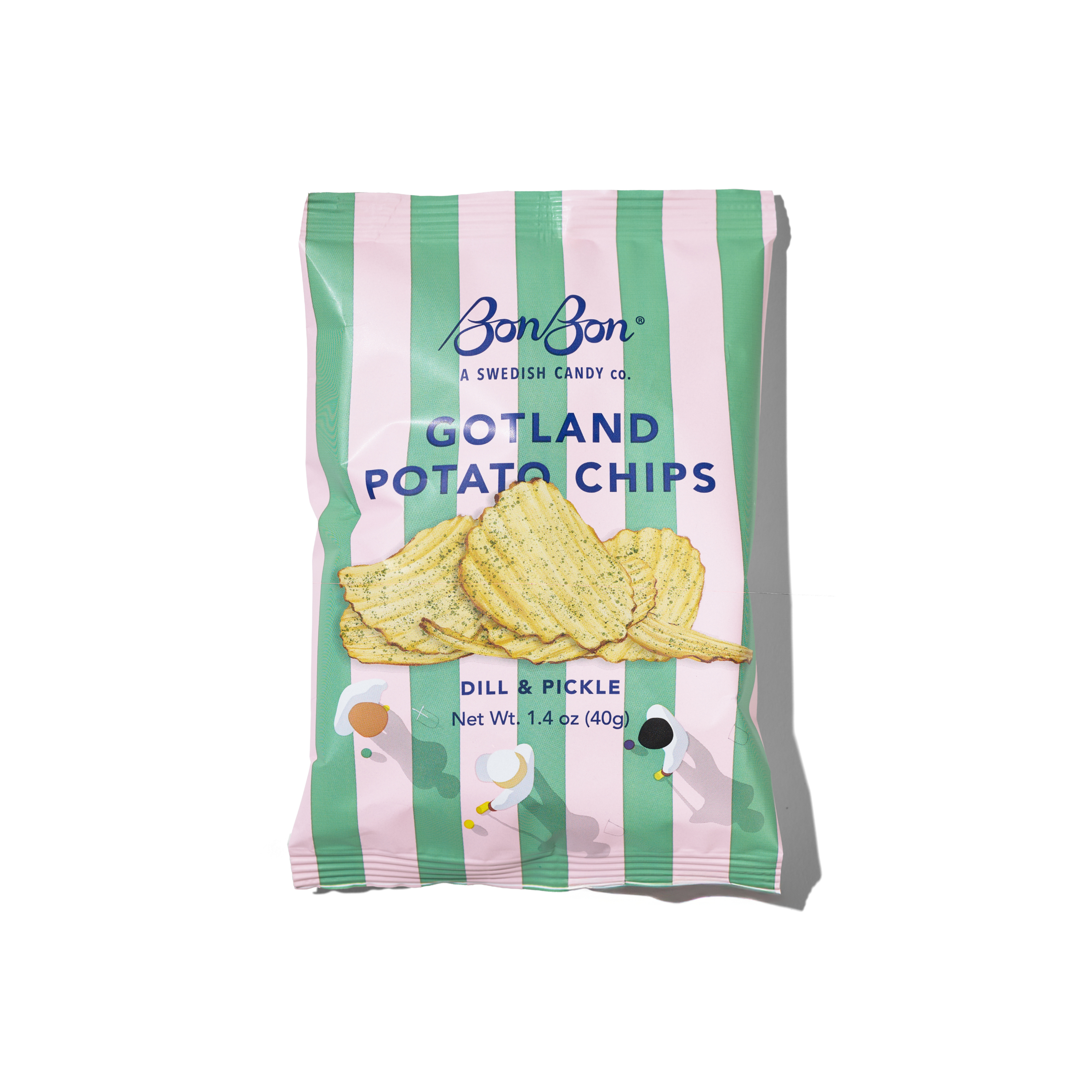 BonBon - A Swedish Candy Co - BonBon's Dill and Pickle Potato Chips