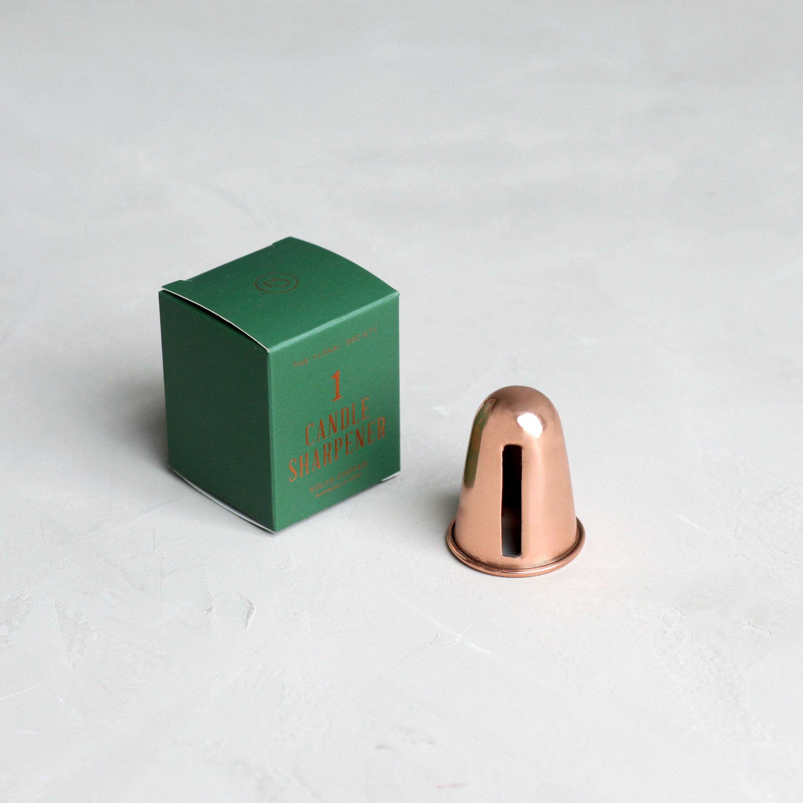 The Floral Society - Copper Candle Sharpener