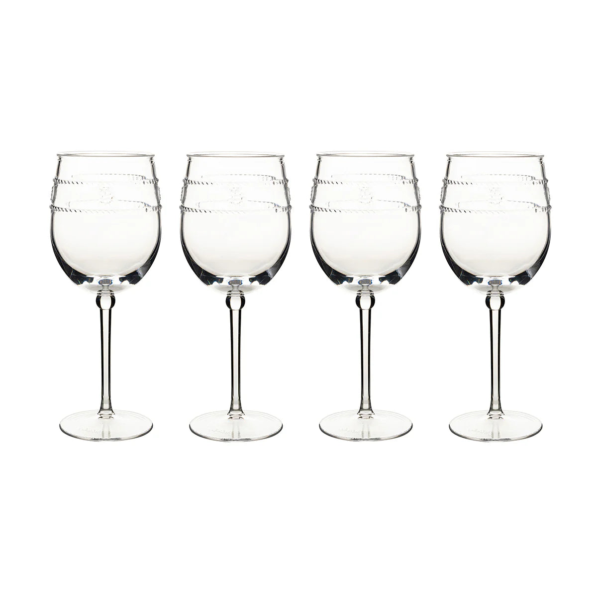 Isabella Acrylic Wine Glass Set/4