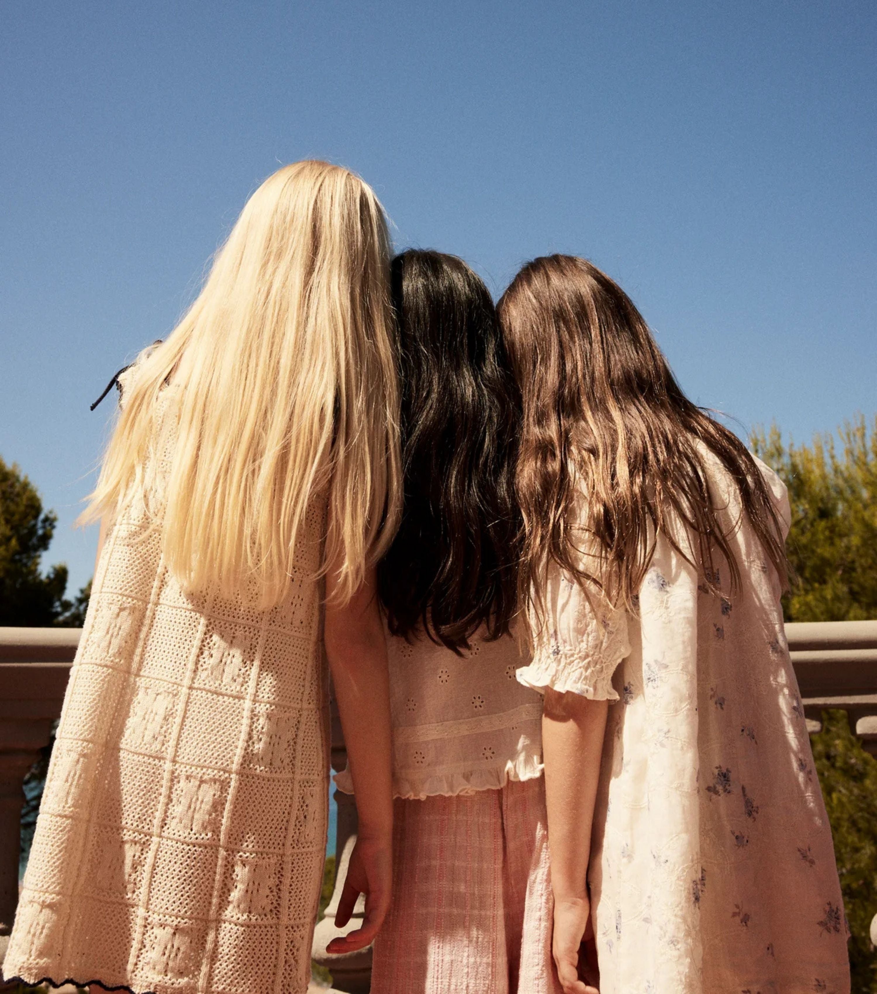 Elina Dress - Natural Lace Knit