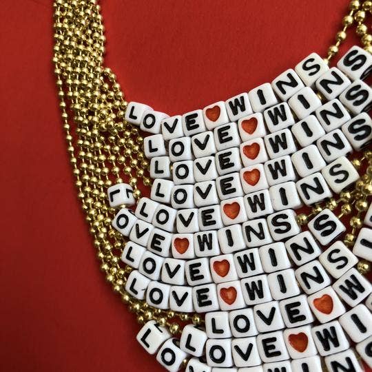 "Love wins" Necklace