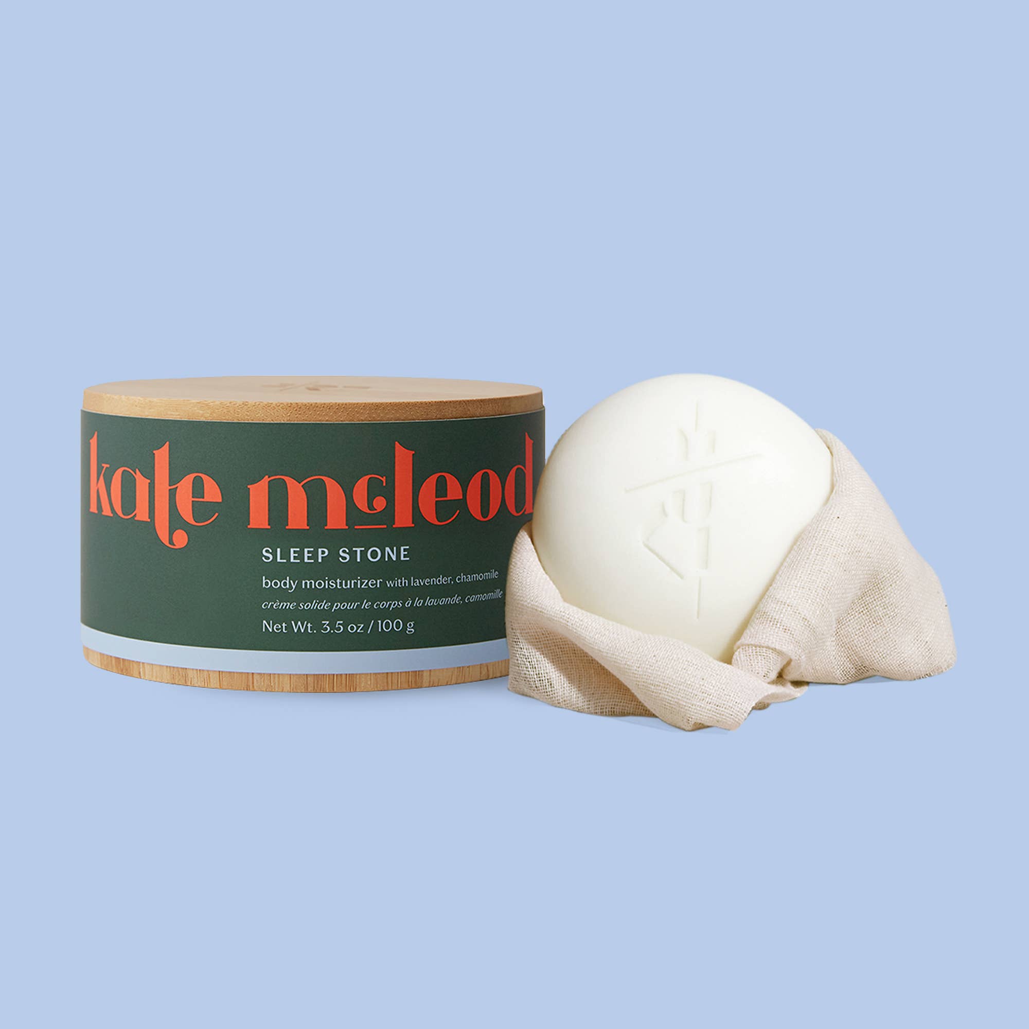 Kate McLeod - Sleep Stone | Deep Moisturizing Lotion Bar: Refill (3.5 oz)