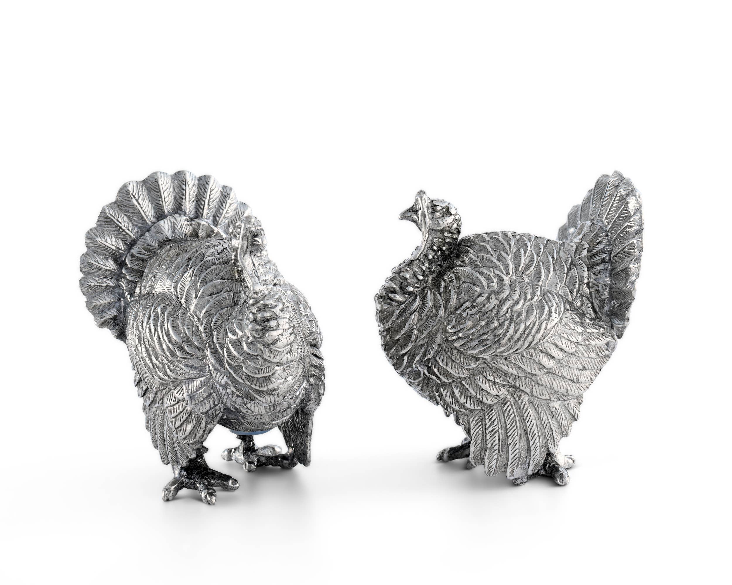 Pewter Salt & Pepper Set - Turkey
