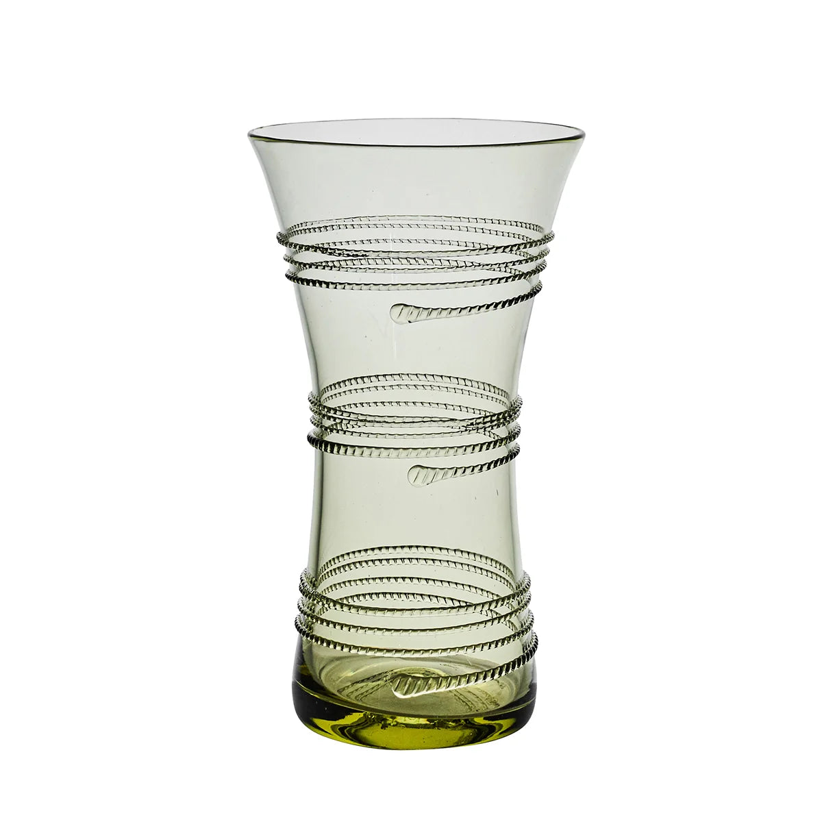 Ella 9" Corset Vase - Green