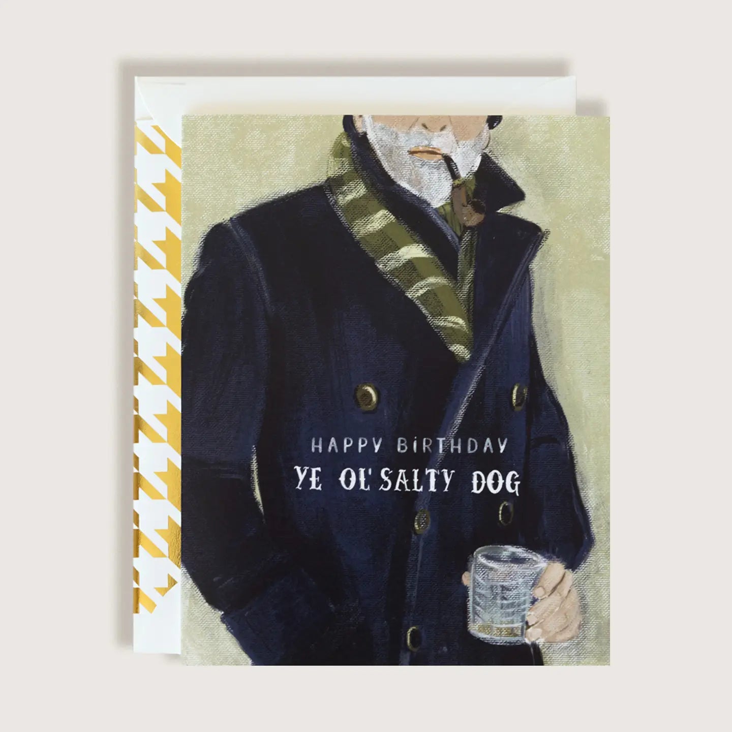 Happy Birthday Ye Ol' Salty Dog Card