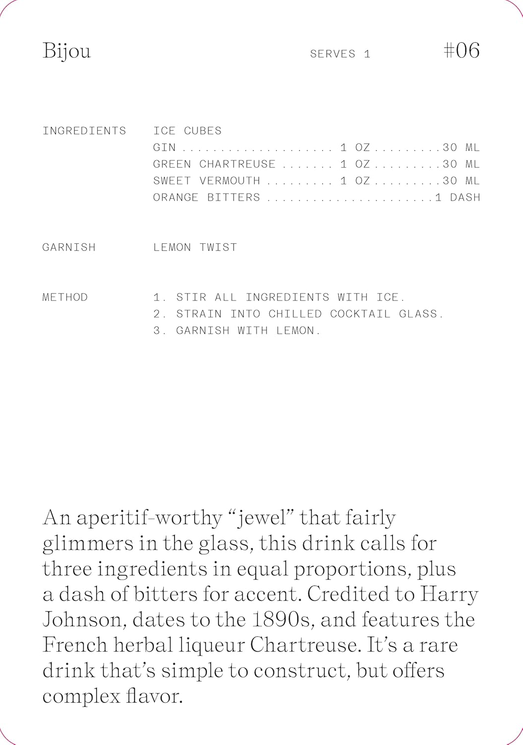 The Cocktail Cabinet - Gin