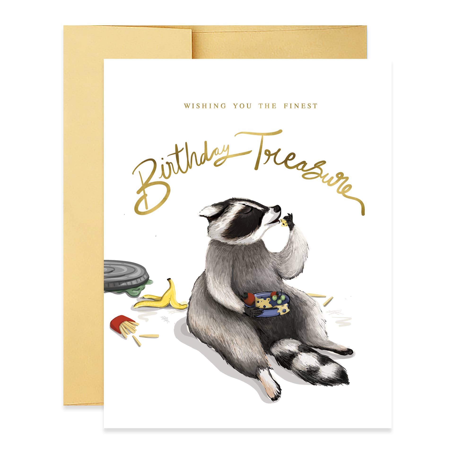 Good Juju Ink - Trashy Birthday Card